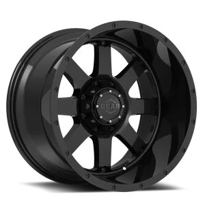 Gear Off Road – Big Block – Black – 17″x9″ -12mm – All weather Wheels – 726B-7900912